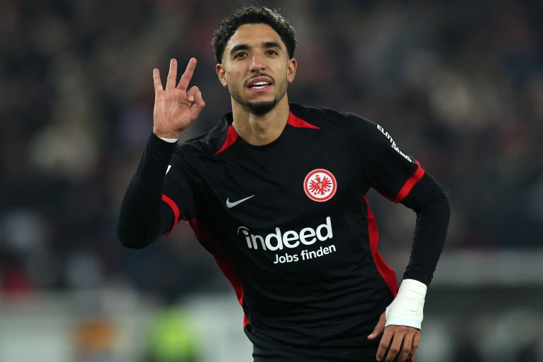 Manchester City have signed Egyptian forward Omar Marmoush from Eintracht Frankfurt.